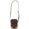 Image 2 : Louis Vuitton Brown Monogram Canvas Leather Danube Crossbody Bag