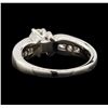 Image 3 : 0.80 ctw Diamond Ring - 14KT White Gold