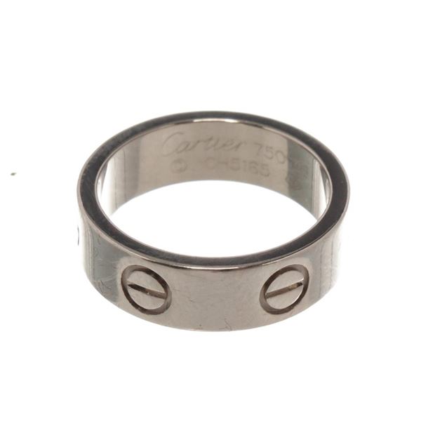 Cartier Silver Love Band Ring
