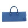 Image 1 : Louis Vuitton Blue Epi Leather Sac Triangle Handbag