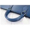 Image 4 : Louis Vuitton Blue Epi Leather Sac Triangle Handbag
