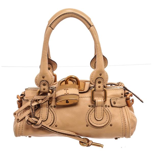 Chloe Brown Leather Paddington Shoulder Bag