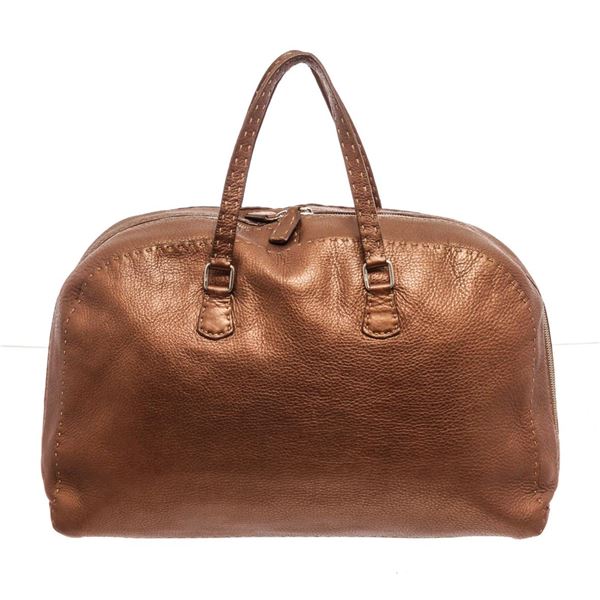 Fendi Brown Leather Handbag