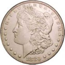 1880 Morgan Dollar Uncirculated Condition 1880