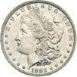 1882 Morgan Dollar Uncirculated Condition 1882