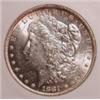 Image 1 : 1881 Morgan Dollar Uncirculated Condition 1881