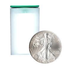 Uncirculated Silver American Eagle Roll -20 Coins