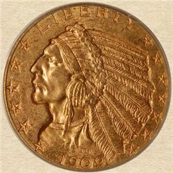 $ 2.5 Gold Indian Raw Asset Coin NEW Asset
