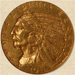 Gold US ASSET COIN $ 2.5 Dollar Indian NEW Asset