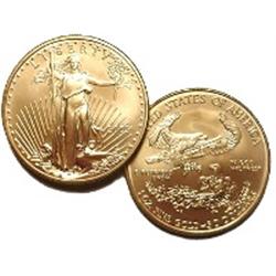 2009 One Ounce Gold Eagle. Gem Uncirculated 2009