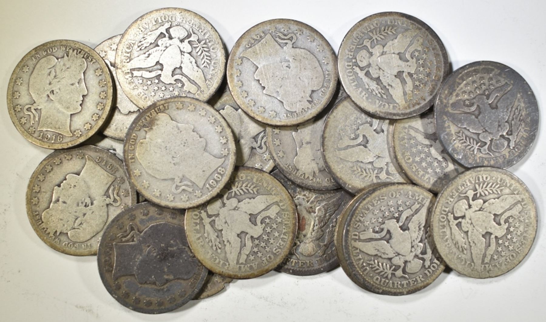 $5 FACE VALUE SILVER QUARTERS