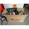 Image 1 : Large Box of Assorted Tiling Tools and More