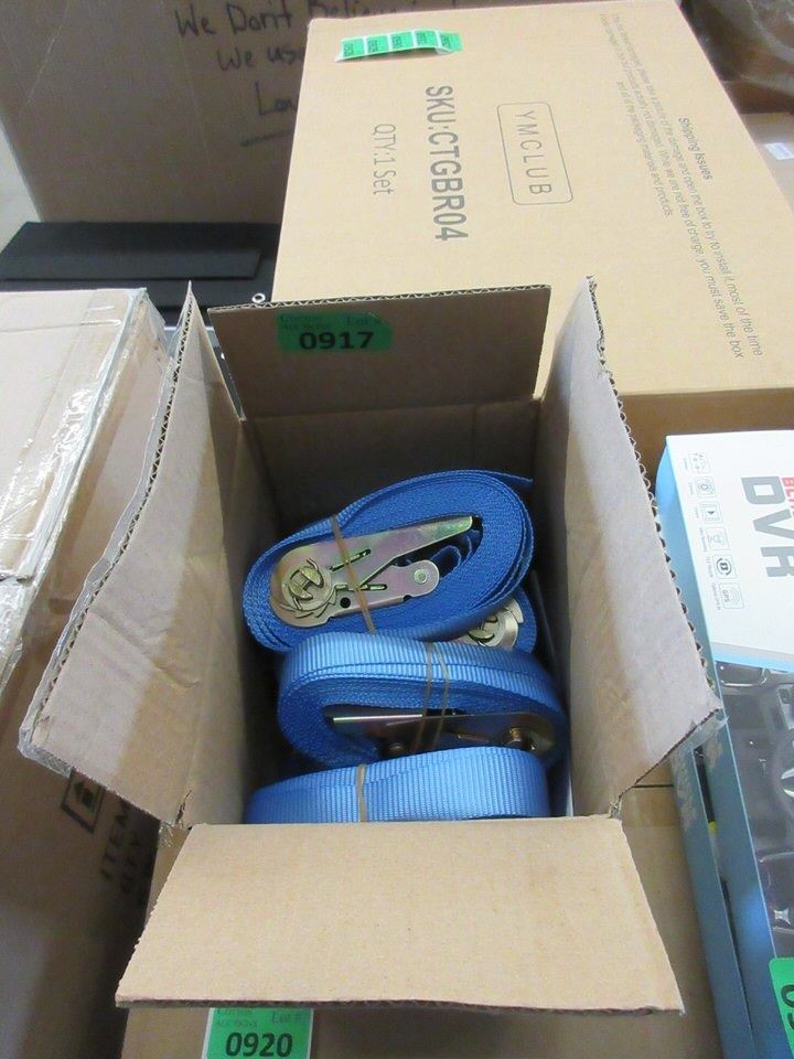 Box of 10 New Ratchet Tension Belts