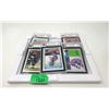 Image 1 : 5 Graded Wayne Gretzky Hockey Cards