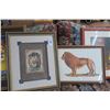 Image 2 : Framed Lion Print (4)