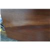 Image 2 : Mahogany 3 Drawer Drop Front Desk "Damaged"