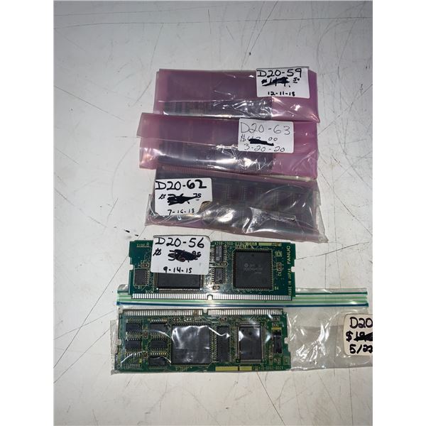 Lot of (5) Fanuc Circuit Boards