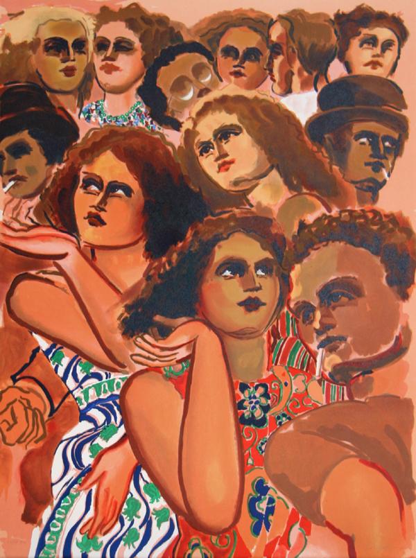 Lester Johnson, Lithograph