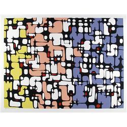 Ibram Lassaw, Continuity, Serigraph