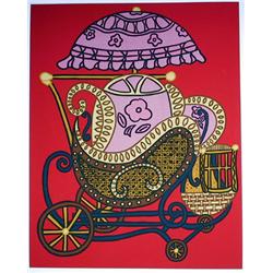 William Copley, Baby Buggy, Serigraph 