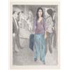 Image 1 : Raphael Soyer, Passing By, Lithograph