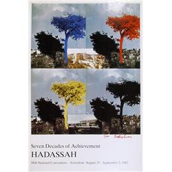 Menashe Kadishman, Hadassah, Poster 