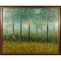 H. Shuler, Trees, Painting