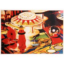 Charles Bell, The Viking, Pinball Silkscreen