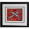 Image 1 : Keith Haring, Scissors, Print