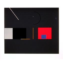 Robert Einbeck, Abstract Geometric Serigraph