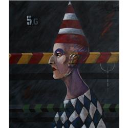 Jose Maria Ansalone, Arlequin, Painting