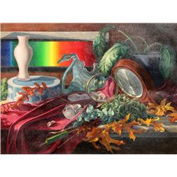 Pamela Schermer, Vanitas Still Life, Painting