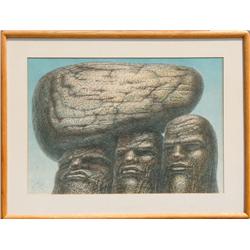 De Es Schwertberger, Lithograph