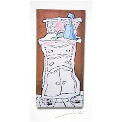 Pietro Bulloni, Vanity, Lithograph