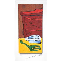 Pietro Bulloni, Dinner Time, Lithograph