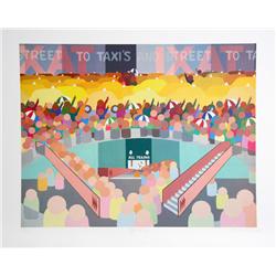 Carol Dahl, Off Duty, Serigraph