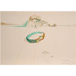 Salvador Dali, Desert Bracelet, Lithograph 