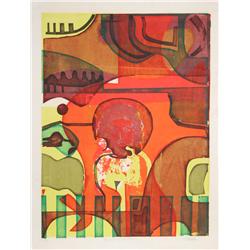 Ashbaugh, Hovering Parallax, Silkscreen