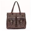 Image 1 : Louis Vuitton Damier Ebene Canvas Leather Uzes Tote Bag