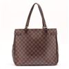 Image 2 : Louis Vuitton Damier Ebene Canvas Leather Uzes Tote Bag