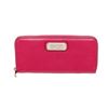 Marc Jacobs Pink Leather Classic Q Zippy Wallet