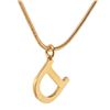 Image 5 : Christian Dior Gold Logo Chain Necklace