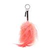 Image 2 : Fendi Punkito Karlito Bag Charm Studded Leather with Fur Neutral, Pink