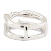 Image 3 : 0.70 ctw Diamond Ring Guard - 14KT White Gold