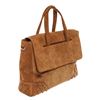 Image 2 : Tods Brown Suede Leather Envelope Convertible Shoulder Bag