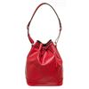 Image 1 : Louis Vuitton Red Epi Leather Noe GM Shoulder Bag