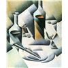 Juan Gris - Still Life With Bottles And Knives
