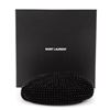 Image 1 : Saint Laurent Beret Crystal Embellished Velvet Black