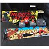 Image 2 : Karnov Capcon & Rush'n Attack Video Arcade Marquee Signs, Mini Pac-Man Midway Game, Pac-Man & Ghost 