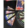 Image 3 : Nodor Dartboard & 20 Banners incl San Diego Padres, Milwaukee Brewers, NY Yankees, Detroit Tigers, 2
